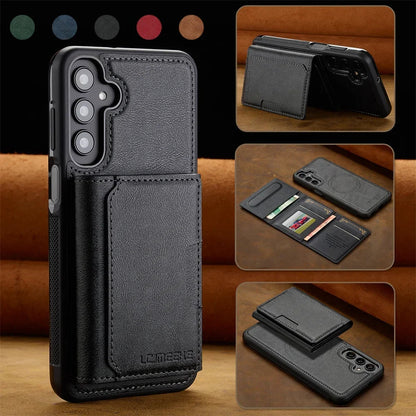 Gentleman Wallet Case for Galaxy S25 Ultra