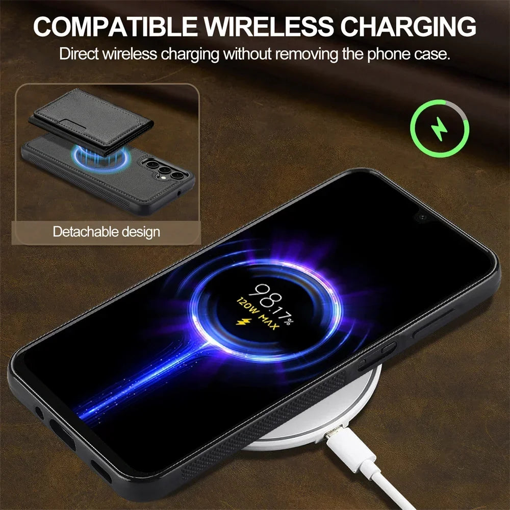 Gentleman Wallet Case for Galaxy S25 Ultra