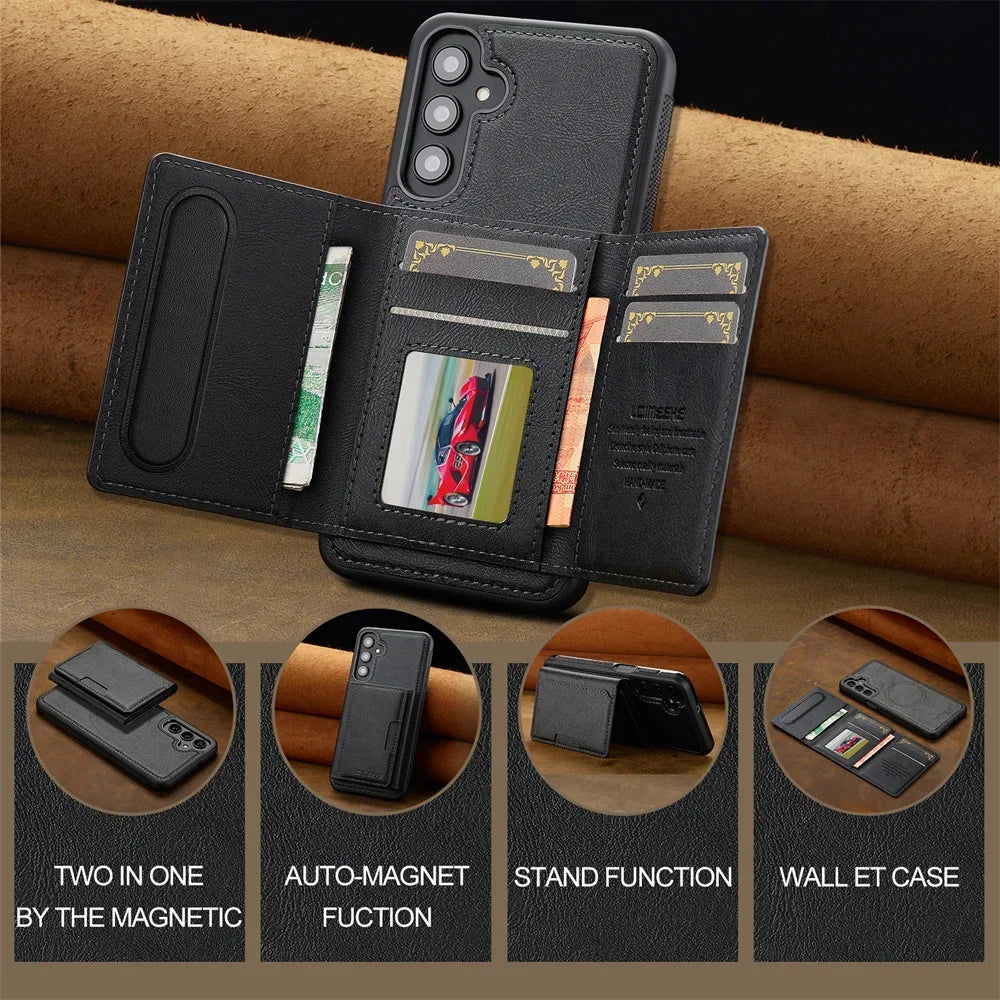 Gentleman Wallet Case for Galaxy S25 Ultra